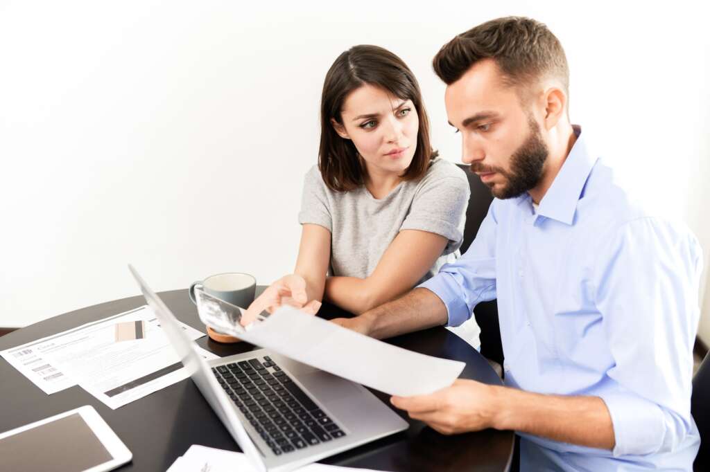Preparing financial documents for mortgage